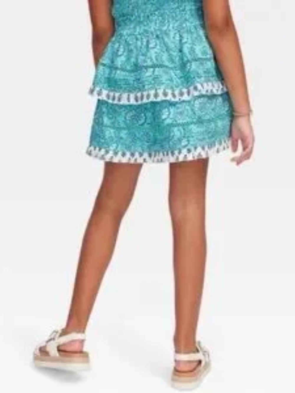 NWT Roller Rabbit x Target Floral Set Tiered Mini Skirt & Smocked Tank - Picture 4 of 4